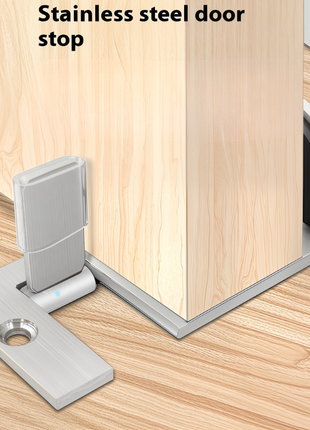 Stainless Steel Door Stop Locator for Fast Food Restaurants TECNO GADGETS