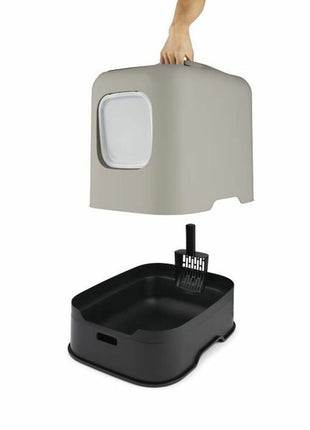 Cat Litter Box Rotho My Pet CAPUCCINO Plastic Bigbuy