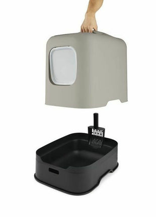 Cat Litter Box Rotho My Pet CAPUCCINO Plastic Bigbuy
