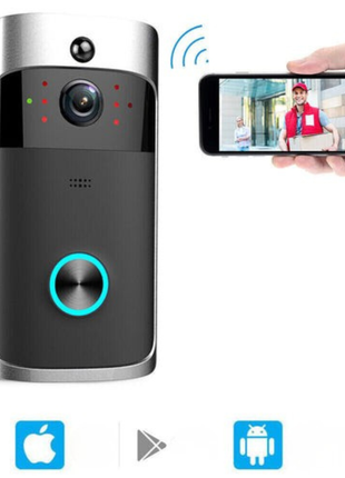 Smart Wireless WiFi Video Doorbell Phone Door Ring Intercom Security SPOCKET US