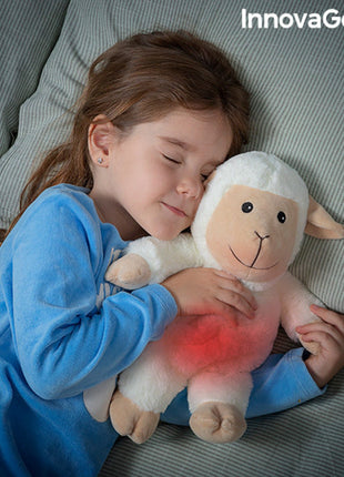 Sheep Soft Toy with Warming and Cooling Effect Wooly InnovaGoods Bigbuy