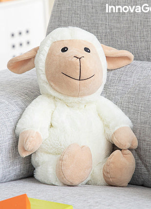 Sheep Soft Toy with Warming and Cooling Effect Wooly InnovaGoods Bigbuy