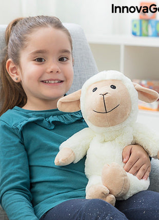 Sheep Soft Toy with Warming and Cooling Effect Wooly InnovaGoods Bigbuy