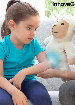 Sheep Soft Toy with Warming and Cooling Effect Wooly InnovaGoods Bigbuy