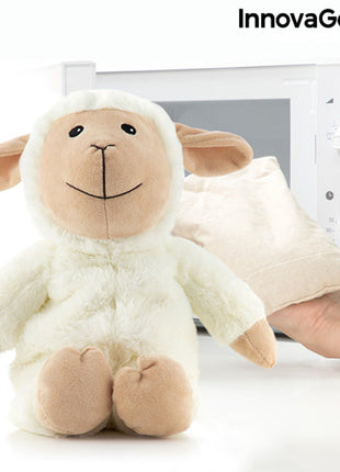 Sheep Soft Toy with Warming and Cooling Effect Wooly InnovaGoods Bigbuy