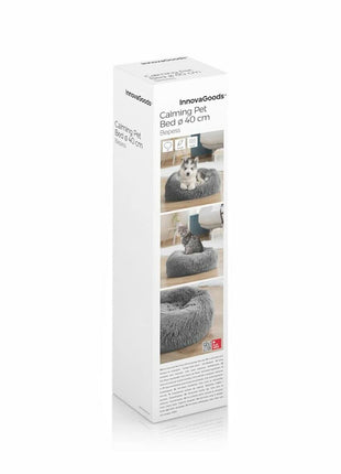 Anti-stress Pet Bed Bepess InnovaGoods Ø 60 cm Bigbuy