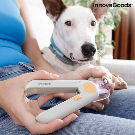 Pet Nail Clippers with LED Clipet InnovaGoods Bigbuy