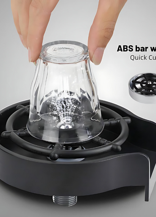 Bar Counter Cup Washer, High-Pressure Automatic Faucet for Quick Cleaning TECNO GADGETS