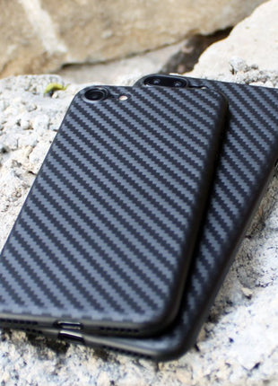 Carbon Fibre iPhone Case Fuchsia Molly