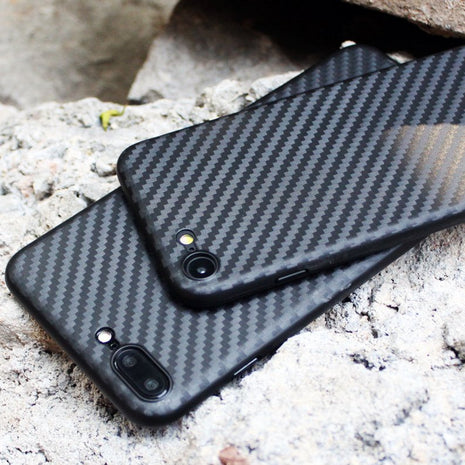 Carbon Fibre iPhone Case Fuchsia Molly