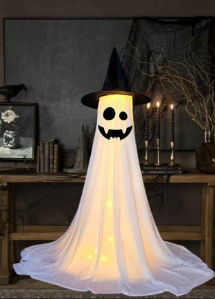Halloween Decor Spooky Ghost Yard Stake With Stake Weatherproof Porch Garden Decorations For Front Yard Haunted House Props TECNO GADGETS