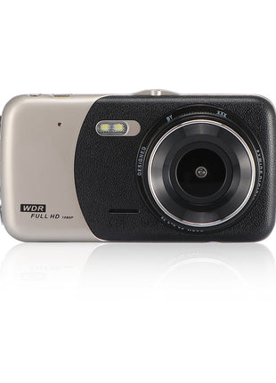 4" Dual Lens 1080P FHD 1.0MP Dash Camera Car DVR Teal Simba