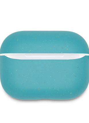 Biodegradable AirPods Pro Case - Ocean Blue Tan Lily