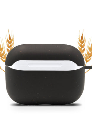 Biodegradable AirPods Pro Case - Black Tan Lily