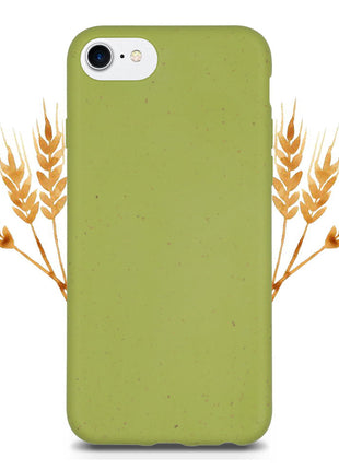 Biodegradable phone case - Apple Green Tan Lily