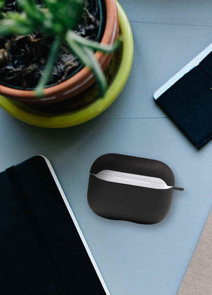 Biodegradable AirPods Pro Case - Black Tan Lily