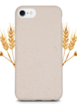 Biodegradable phone case - Natural White Tan Lily