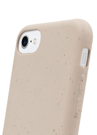 Biodegradable phone case - Natural White Tan Lily