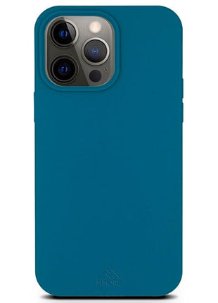 Biodegradable phone case - Deep Sea Blue Tan Lily