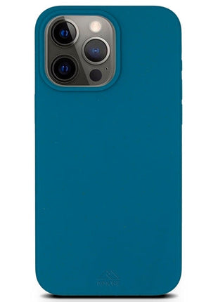 Biodegradable phone case - Deep Sea Blue Tan Lily
