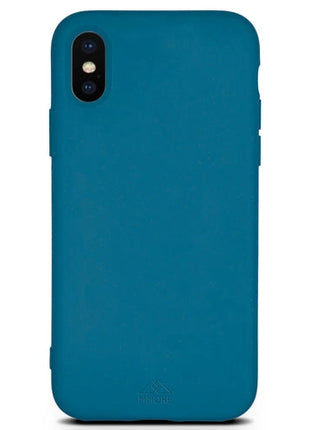 Biodegradable phone case - Deep Sea Blue Tan Lily