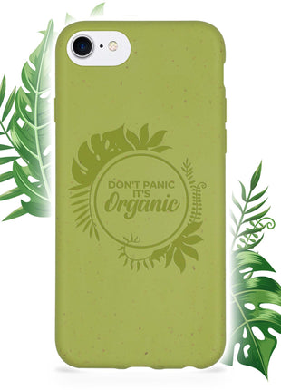 Dont Panic its Organic  -  Biodegradable phone case Tan Lily