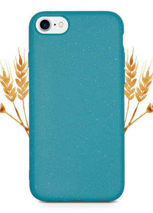 Biodegradable phone case - Ocean Blue Tan Lily