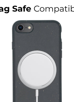 Biodegradable phone case - Black Tan Lily