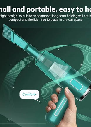 29000PA Cordless Hand Held Vacuum Cleaner Mini Portable Car Auto Home Puce Gaia