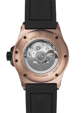 Otto Black Rose Gold Ruby Alcestis