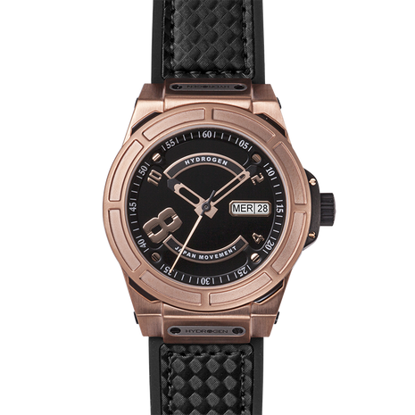 Otto Black Rose Gold Ruby Alcestis