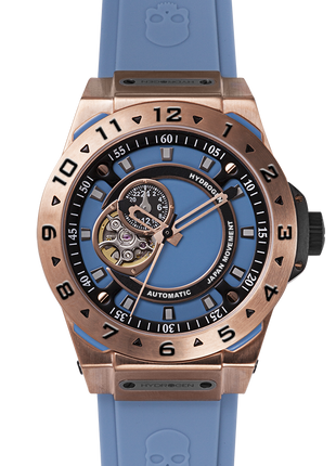 Vento Rose Gold Light Blue Ruby Alcestis