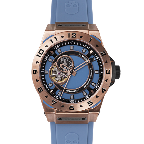 Vento Rose Gold Light Blue Ruby Alcestis