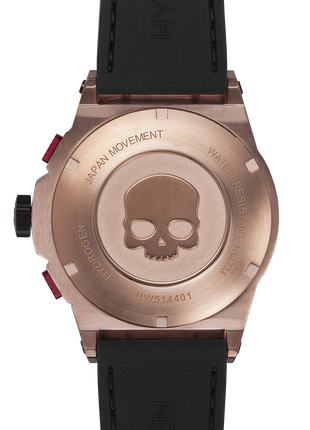 Otto Chrono Black Rose Gold Ruby Alcestis