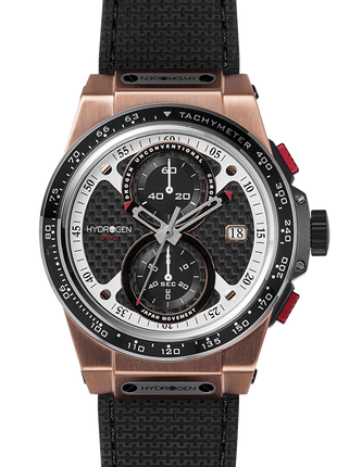 Otto Chrono Black Rose Gold Ruby Alcestis