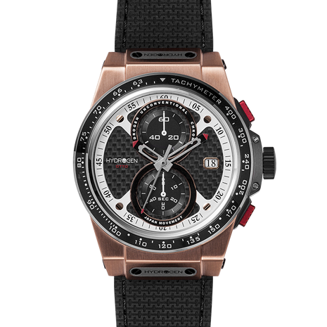 Otto Chrono Black Rose Gold Ruby Alcestis