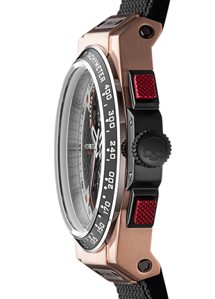 Otto Chrono Black Rose Gold Ruby Alcestis