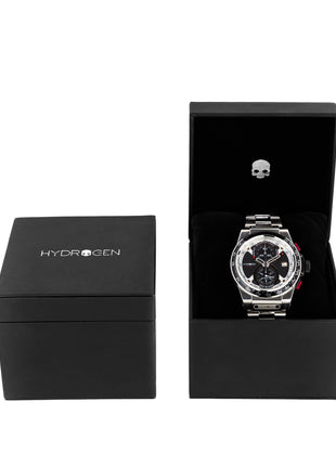 Otto Chrono Silver Bracelet Ruby Alcestis