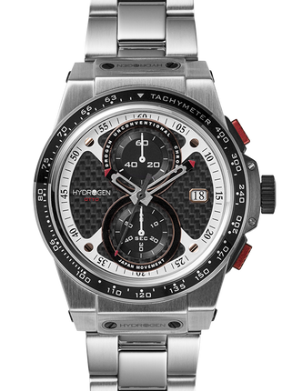 Otto Chrono Silver Bracelet Ruby Alcestis