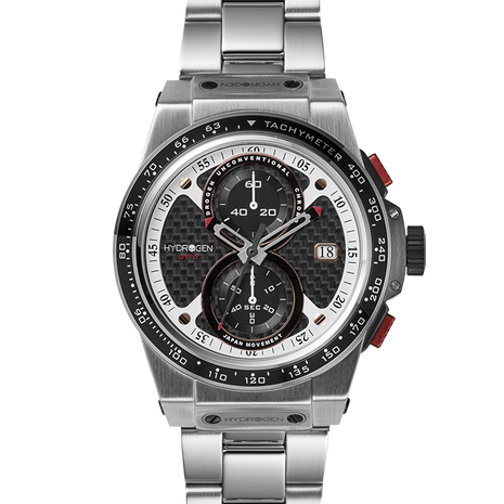 Otto Chrono Silver Bracelet Ruby Alcestis