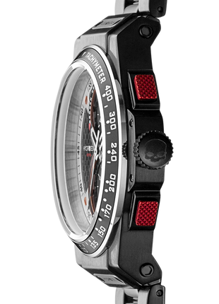 Otto Chrono All Black Bracelet Ruby Alcestis