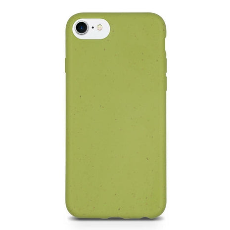 Biodegradable phone case - Apple Green Tan Lily