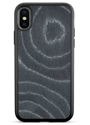 Wave Wood Phone Case Tan Lily
