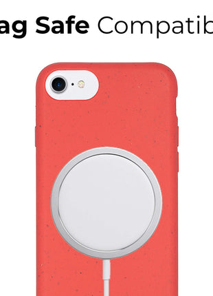 Biodegradable Personalized Phone Case - Red Tan Lily