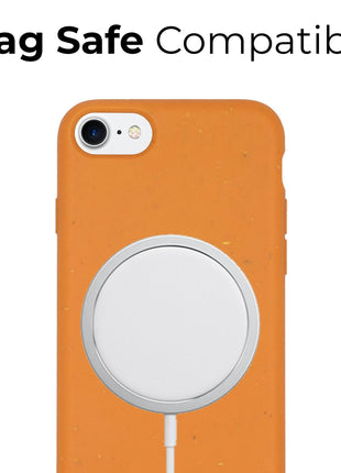 Biodegradable Personalized Phone Case - Orange Tan Lily