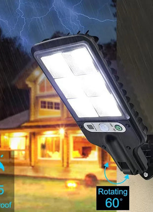 Solar Outdoor LED Wall Light with Human Body Waterproof 3modes AliExpress