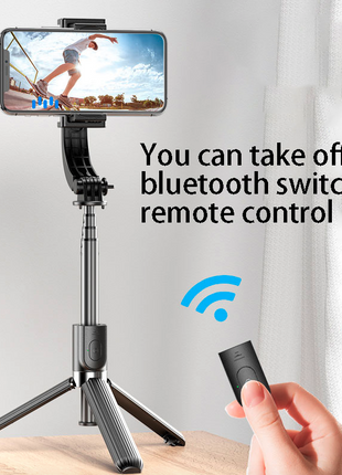 Ninja Mobile Selfie Stick Tripod Stabilizer Yellow Pandora