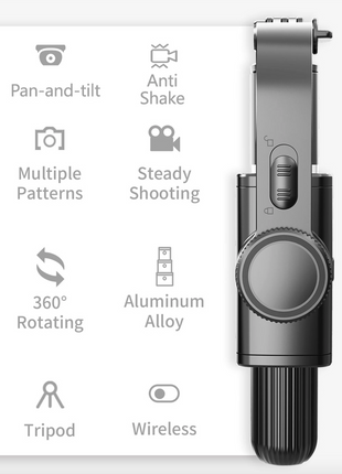 Ninja Mobile Selfie Stick Tripod Stabilizer Yellow Pandora