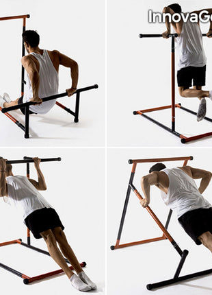 Full Body Pull-Up Station with Exercise Guide InnovaGoods Bigbuy
