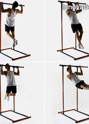 Full Body Pull-Up Station with Exercise Guide InnovaGoods Bigbuy